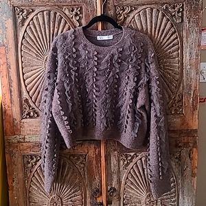 Zara brown sweater size M